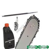 HSGL HUSQVARNA 61 268 272 3/8 36 DİŞ PALA ZİNCİR YAĞ EĞE BUJİ SET