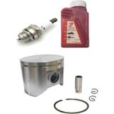 Hsgl Motorlu Testere Husqvarna 359 47mm Piston Buji 2t 100ml Yağ