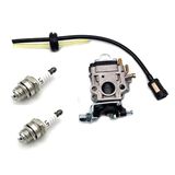 Hsgl Motorlu Tırpan TL52 Karbüratör Buji Benzin Filtre Set tırpan Karburatör Buji Benzin filtre Hortum Set ürün