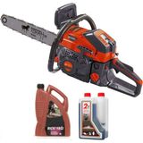 Hsgl Yokatta Cs59 Series 56.3Cc Benzinli Motorlu Testere 1 Litre 2T Yağ - 3 Litre Bıçkı Yağı