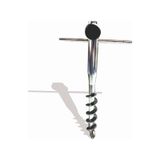 Hsmarket 40 Cm Plaj Şemsiyesi Kazığı Metal Plaj Şemsiye Kazığı Burgulu Kaz
