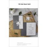 Hsn Füme Ipli Isimlikli Nişan Düğün Davetiyesi 100 Adet