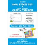 Hsn Futbol Topu Baskılı Okul Etiketi Kalem Defter Etiketi isme Özel Etiketler 460 Adet Tabaka Şeklinde