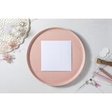 Hsn Kare Zarf Davetiye Zarfı 14,5X14,5 cm Beyaz Zarf