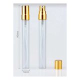 HSN LAGOM 50 adet 10 ml cam gold kalem parfüm şişesi kolonya Şişesi, Boş Fısfıs Sprey Şişe Genel Bakım Sprey