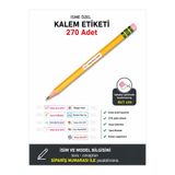 Hsn Okul Kalem Etiketi Kalem Sticker Isme Özel Okul Kalem Etiketi Seti 270 Adet