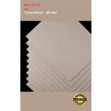 Hsn Sert Mukavva A4 Kalın 1mm 20 Adet