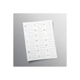 Hsn Sticker, Karışık Çiçekler isimlik, Okul Etiketi, 4.7x3 Cm, 21 Adet Kesilmemiş