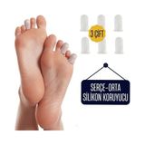 Hsnet 6 Adet Serçe Parmak Için Silikon Koruyucu - TK002M-6XJS21