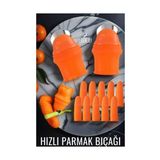 Hsnet Hızlı Parmak Bıçağı Başparmak Sebze Kesici 2 Li Set - TK002M-6XJY83 - Çok Renkli