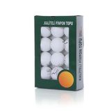 Hsport 3 Yıldız Masa Tenisi Topu +40 Gazlı Yapı Sekme Garantili Profesyonel Pinpon Ping Pong Top 12 Adet (Beyaz)