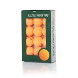 Hsport 3 Yıldız Masa Tenisi Topu +40 Gazlı Yapı Sekme Garantili Profesyonel Pinpon Ping Pong Top 12 Adet (Sarı)