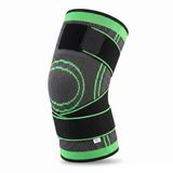 Hsport Elastik Dizlik Neopren Kumaş Fitness Voleybol Basketbol Tenis Sporcuları için Koruyucu Diz Destek Bandajı 28 cm (Kısa)