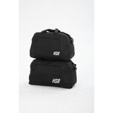 Hsr 2'li Büyük Boy + Orta Boy Unisex Spor,seyahat ve Spor Çantası - ORTA + BÜYÜK BOY - 000-Siyah