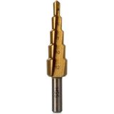 Hss Kademeli Matkap Ucu Panç Sac Delgisi 4-12 mm - Altın
