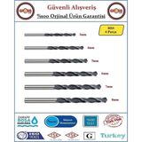 Hss Metal ve Ahşap Delici Matkap Ucu - 6 Adet - 3,4,5,6,7,8mm