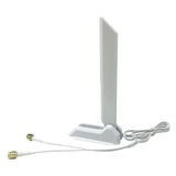 HSSDTECH RP-SMA Çift Bantlı WiFi 6E Anten 2.4G 5G 6G GIGABYTE B760 AORUS Elite AX/B760I AORUS PRO DDR4 / B760M C / B760M DS3H AX/X670 AORUS Elite ATX / X670 Gaming X AX V2 / X670 Gaming X AX V2 /