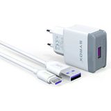 Hsyn_huawei Gt3 Uyumlu Mikro Usb Girişli 3.0 Amper Şarj Aleti+Kablo Şarj Cihazı_q30