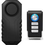 Ht-53 Motosiklet Bisiklet Alarmı Uzaktan Kumandalı 113DB Su Geçirmez Kablosuz Hırsızlık Koruma - Çok Renkli