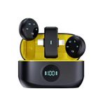 Ht-K31Pro İkili Kablosuz Yaka Mikrofonu Dijital Ekranlı Düğme Tipi Tasarım iOS/Type-C Uyumlu Gürültü Engelleme