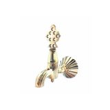 HT PRİMA Osmanlı Musluğu Gold Hamam Kurna Cami Bahçe Çeşme Musluğu Sarı Osmanlı Musluğu