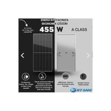 HT-SAAE Ht72-166m 455 Watt Güneş Enerji Paneli Half-cut Monokristal Yüksek Verimli Bifacial Hücre