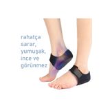 Ht Sağlık Erkek Kumaş Topuk Çorabı - Topuk Çatlağı, Topuk Ağrısı, Topuk Dikeni Ve Yorgun Ayak