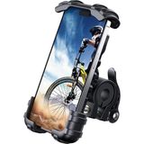 HT-T45 Motosiklet ve Bisiklet Gidonu Için 360 Dönebilen Telefon Tutucu 4.5" - 6.5" - Renkli - Standart
