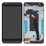 HTC One E9s Siyah Çıtalı Dokunmatik Lcd Ekran
