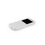 Htc One M8 Pencereli Ve Uyku Modlu Flip Cover - Beyaz