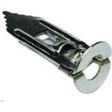 Htm Yapı KALİTE (5 Adet) - 40 MM Çelik Alçıpan Dübel | Paslanmaz Jilet Tip Korniş Dübeli – Kolay Montaj