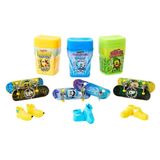Htp10 Hot Wheels Skate Ikili Parmak Kaykay Kutusu (Aromali Sakiz Kutusu Temali) 1 Adet Stokta Olan Gonderilir