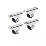 Hts 099 Sabit Dar Mobilya Tekerleği 20mm 4'lü Set