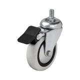Hts 354 74 mm 3/8 Vidalı Frenli Teker