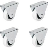 Hts 4 Adet Hts Sabit Tablalı Mobilya Tekeri Tekerlek Çap : 50 mm Kod : 105