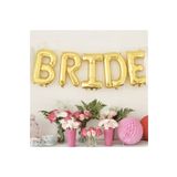 HTS STORE 100 Cm Büyük Boy Gold Folyo Brıde Balon