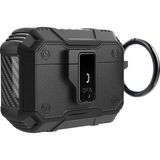 HTstore Airpods Uyumlu Pro 3 Kılıf Zore Airbag 27 Silikon-Siyah