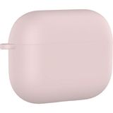 HTstore Airpods Uyumlu Pro 3 Zore Standart Silikon Kılıf-Kum Pembe