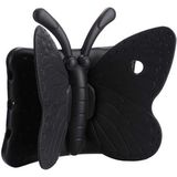HTStore Apple iPad 9.7 2017 (5.nesil) Htstore Zore Butterfly Standlı Tablet Kılıf - Siyah