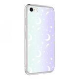 HTstore Apple iPhone 8 Zore M-Blue Desenli Kapak Kılıf