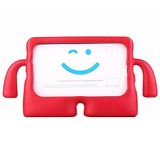 HTstore Galaxy Tab A9 Uyumlu 8.7 İnç Çocuk Standlı Tablet Kılıfı (Kırmızı)