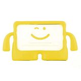 HTstore Galaxy Tab A9 Uyumlu 8.7 İnç Çocuk Standlı Tablet Kılıfı (Sarı)