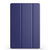 HTstore Galaxy Tab A9 Uyumlu 8.7 İnç Uyku Modu Akıllı Kapak Özellikli Stant Olabilen İnce Yapılı Tablet Kılıfı (Lacivert)