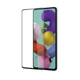 HTstore Galaxy Uyumlu A54 5D Tam Kaplayan Cam Ekran Koruyucu Siyah