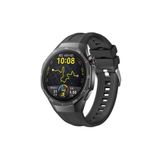 HTstore Huawei Uyumlu Watch GT5 Pro 46mm Zore KRD-130 Silikon Kordon Strap Kayış-Siyah