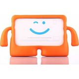 HTstore iPad 6 Air 2 Htstore Çocuk Standlı Tablet Kılıf-Turuncu