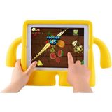 HTstore iPad 9.7 2017 (5.nesil) Htstore Çocuk Standlı Tablet Kılıf-Sarı