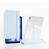 HTstore iPad Uyumlu Air 13 2024 Kılıf Magnetik Ayrılabilen Airbagli Sliding Tablet Kılıfı (Mavi)