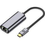 HTstore Zore QG04 Type-C To RJ45 Ethernet Dönüştürücü Kablo 1024MBPS 22CM