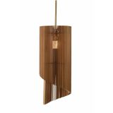 hü ma tasarım ve aksesuar Çizgi Modern Tasarım Doğal Ahşap Mdf 3d Lazer Kesim Rustik Salon Avize